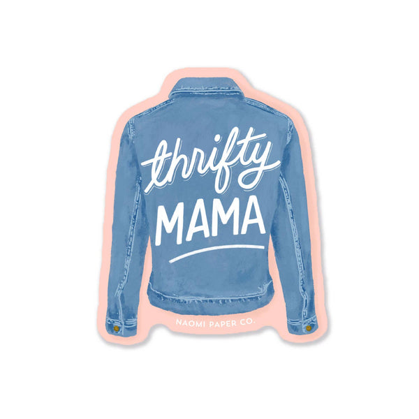 Naomi Paper Co. - Thrifty Mama Sticker