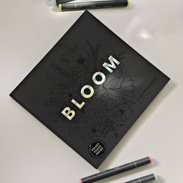 Paige Tate & Co. - Bloom: Adult Coloring Book with Bonus Velvet Pages