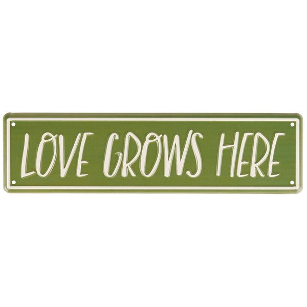 Primitives by Kathy - Love Grows Here Wall Decor