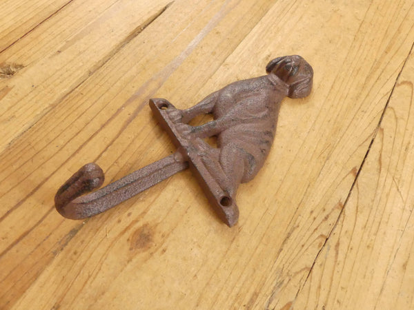 Midwest Craft House - LARGE CAST IRON DOG HOOK