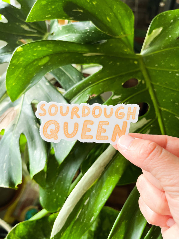 Tiny Plant Market - Sourdough Queen Sticker