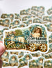 The Coin Laundry - Hot Mess Express Funny Sticker - Vintage Style Girl