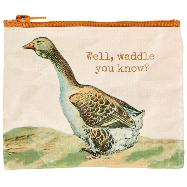 Primitives by Kathy - Well Waddle You Know Zipper Wallet