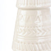 Primitives by Kathy - White Ceramic Christmas Tree Set