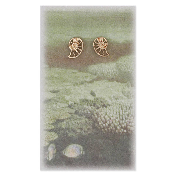 ZAD - Deep Sea Vintage Shell Earrings