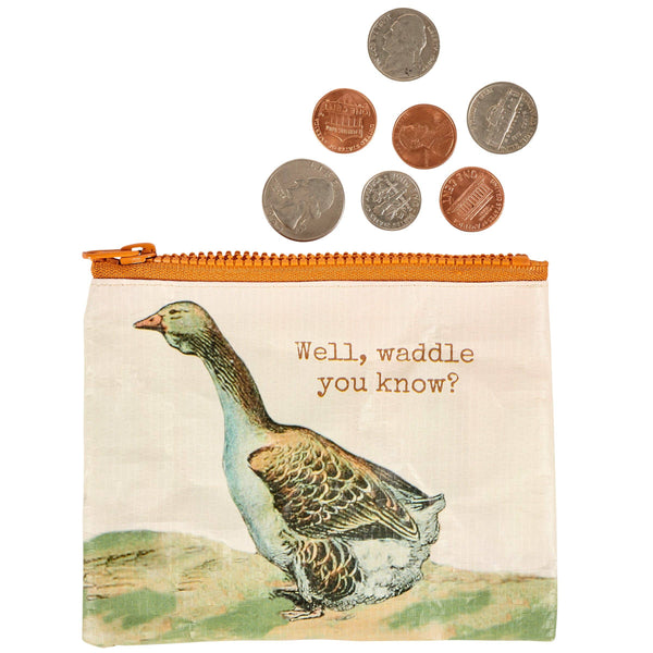 Primitives by Kathy - Well Waddle You Know Zipper Wallet