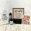 Driftless Studios - OMG My Mom Was Right About Everything 16x24 Tea Towel