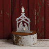 Primitives by Kathy - Christmas Manger Nativity Stand Up