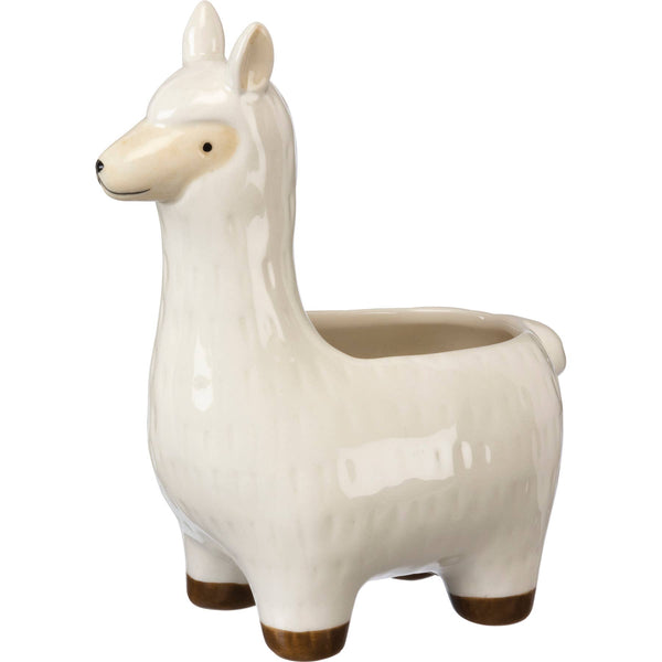 Primitives by Kathy - Llama Planter