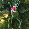 Felt So Good - Handmade Felt Biodegradable Christmas Cricket Tree Hanging