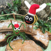Felt So Good - Handmade Felt Biodegradable Christmas Cricket Tree Hanging