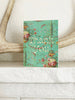The Coin Laundry - Thank You Flowers Card - Mint Green Floral Greeting Card