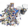 Trove - Wooden Puzzle: Floral Table Cover in Glass  Jar