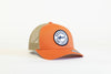 Squatchy - Respect the Locals Hat - Perfect Snapback Design: Orange