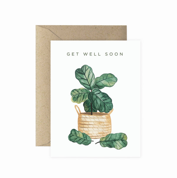 Paper Anchor Co. - Get Well Soon Greeting Card | Sympathy Thinking of You