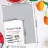 Printed Canvas - Silverware, Greeting Card (7311QB): A2 Card