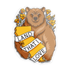 Poppy & Quail - Grizzly Sticker
