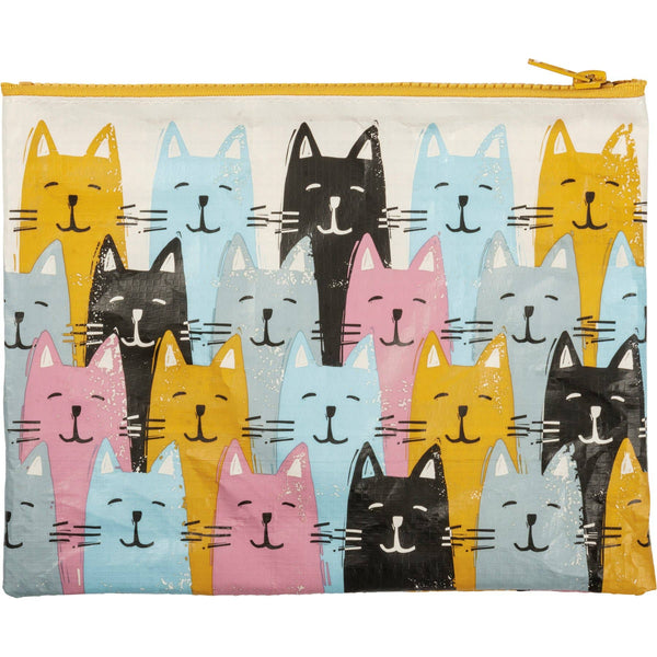 Primitives by Kathy - One Cat Away From Crazy Cat Lady Zipper Pouch