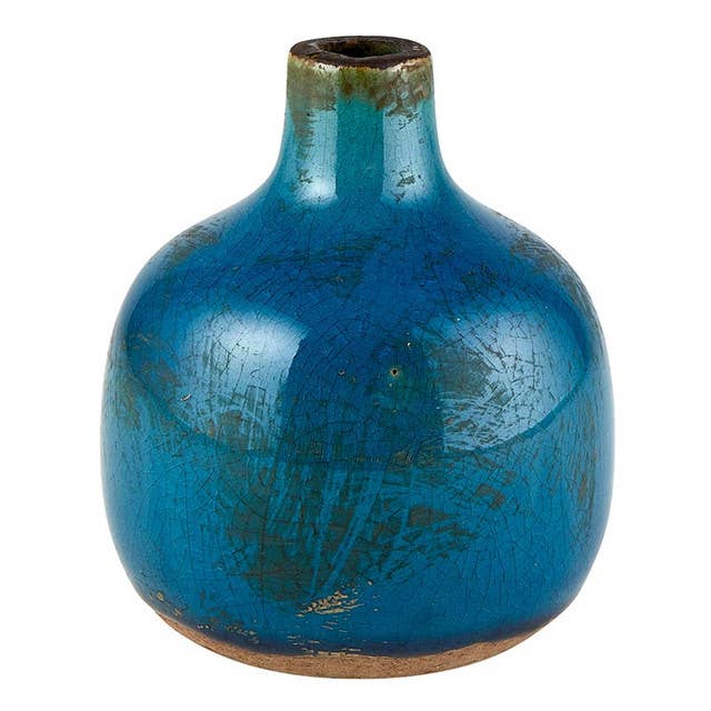 47th & Main (Creative Brands) - Mini Vase - Ocean Blue