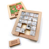 Trove - Dualities Wooden Sliding Puzzle Color v. Black+White