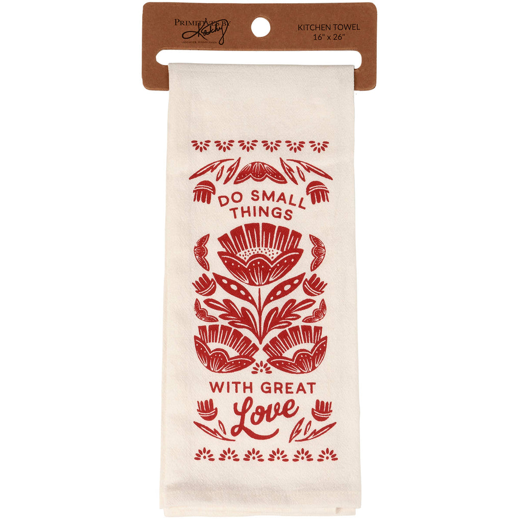 Primitives by Kathy - Great Love Kitchen Towel