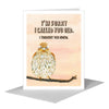 Printed Canvas - Sweet Finch, Greeting Card (8325M): A2 Card