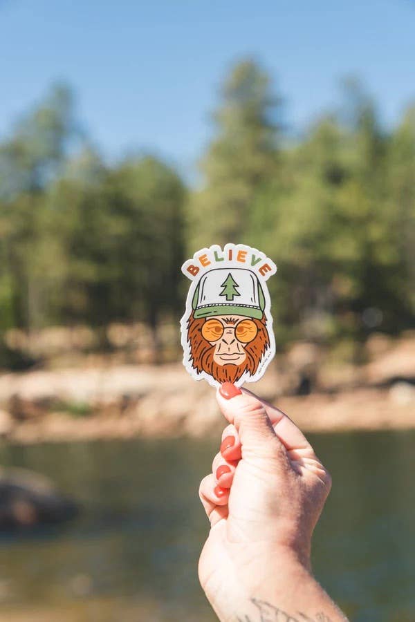 Keep Nature Wild - Believe | Sasquatch Sticker