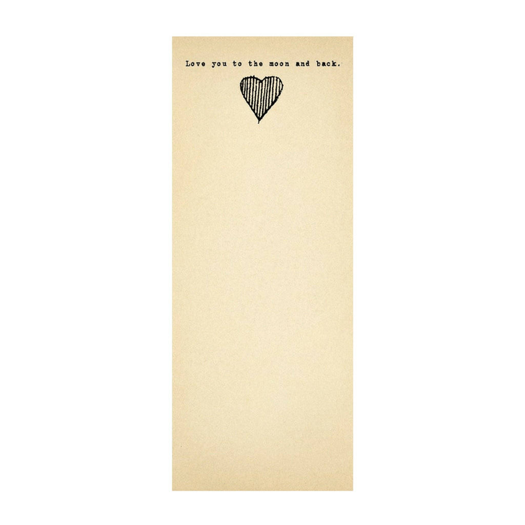 Sugarboo & Co - Paper - Heart to the Moon Skinny Pad