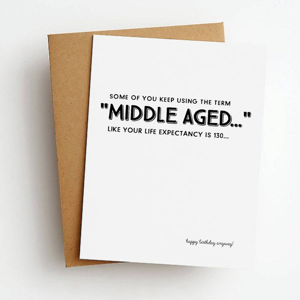 Skel & Co - Middle Aged 130 Card
