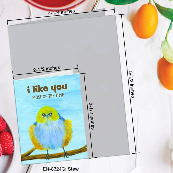 Printed Canvas - Stew, Greeting Card (8324G): A2 Card