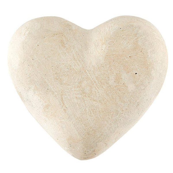 Santa Barbara Design Studio by Creative Brands - Large Paper Mache Heart - Natural