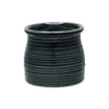 Cheungs Home Decor - Kifon Curved Ceramic Ceramic Pot - Dark Gray: Large