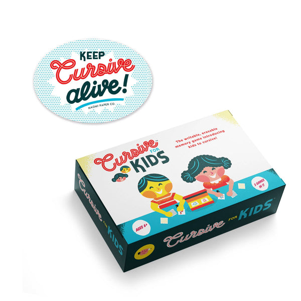 Naomi Paper Co. - Keep Cursive Alive Sticker