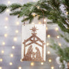 Primitives by Kathy - Holy Night Nativity Ornament