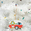 SALE  Lab In Vintage Camper Christmas Xmas Ornament