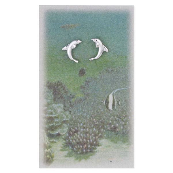 ZAD - Deep Sea Vintage Dolphin Earrings
