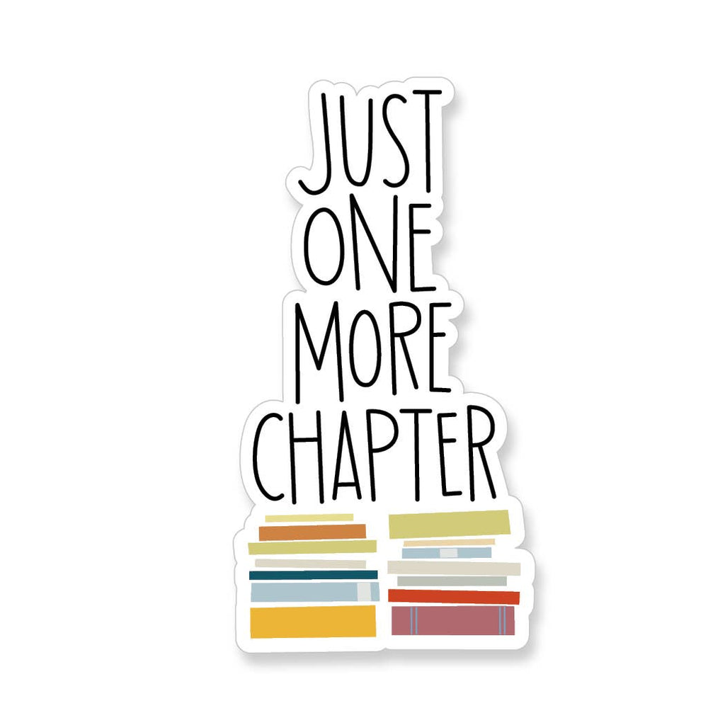 Apartment 2 Cards - Just One More Chapter Vinyl Sticker
