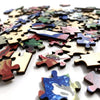 Trove - Wooden Puzzle: Floral Table Cover in Glass  Jar