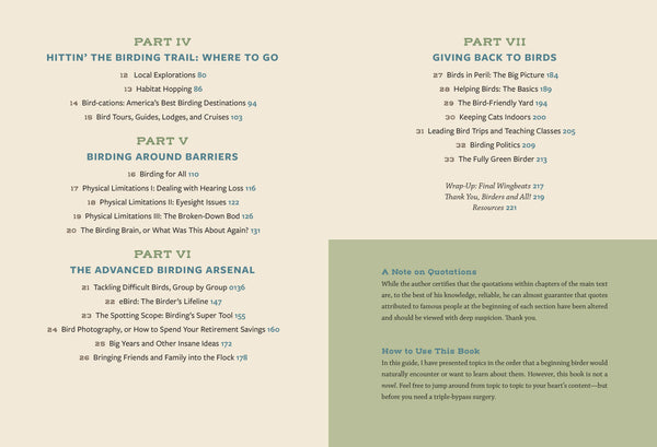 Mountaineers Books - Birding for Boomers