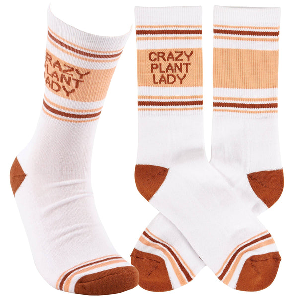 Primitives by Kathy - Crazy Plant Lady Socks