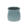 Cheungs Home Decor - Kifon Green Curved Ceramic Pot: Large
