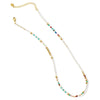 Splendid Iris - Set/8 Seed Bead, Pearl and Bead Necklaces