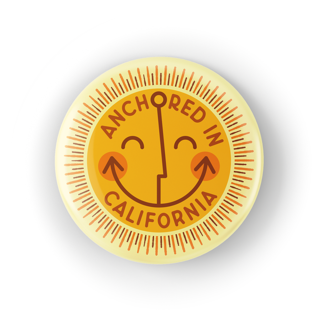 Poppy & Quail - Anchored Button