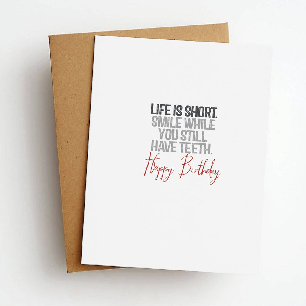 Skel & Co - Teeth Card