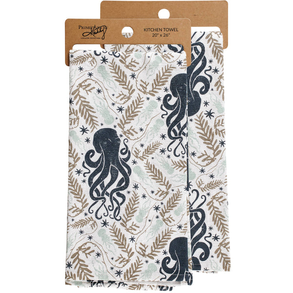 Primitives by Kathy - Octopus Kitchen Towel