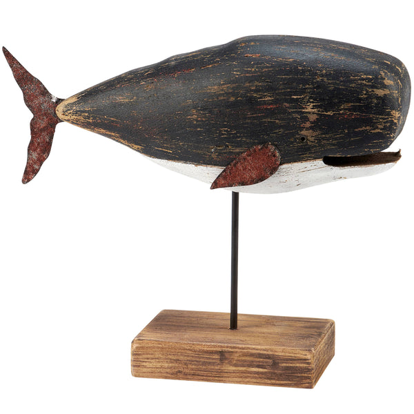 Primitives by Kathy - Black Whale Sitter