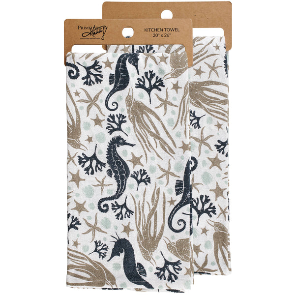 Primitives by Kathy - Seahorse Kitchen Towel