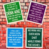 Driftless Studios - You're An Amateur Can't Be Friends Funny Swedish Dishcloths