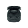 Cheungs Home Decor - Kifon Curved Ceramic Ceramic Pot - Dark Gray: Large