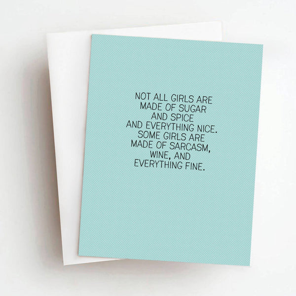 Skel & Co - Sugar and Spice Card